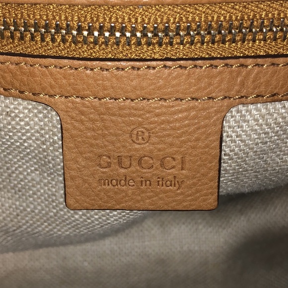 Gucci Tan Leather Marrakech Large Hobo Bag - Picture 4 of 9